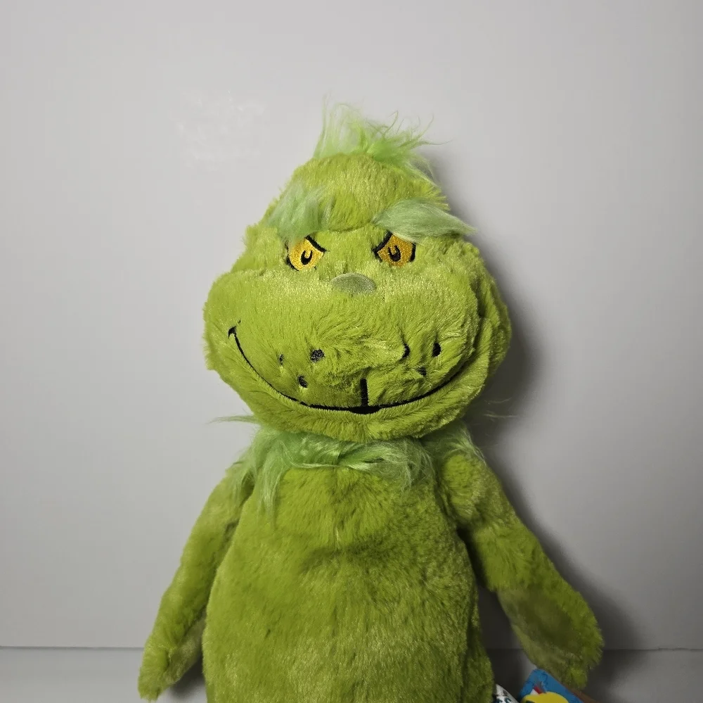 Dr Seuss Grinch Plush 18” Large Christmas Stuffed Toy NWT - Picture 2 of 3